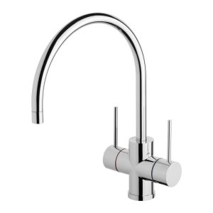 Vivid Slimline Twin Handle Sink Mixer