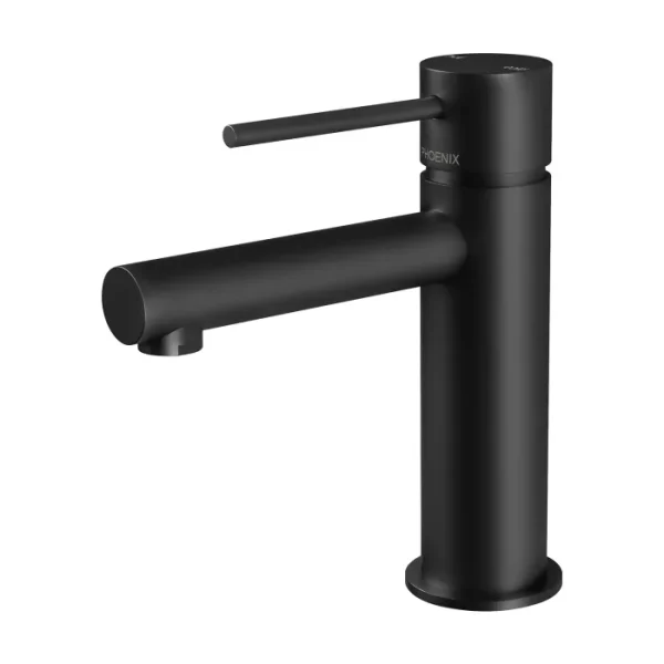 Vivid Slimline Basin Mixer Matt Black