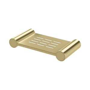 Vivid Slimline Soap Dish Brushed Brass