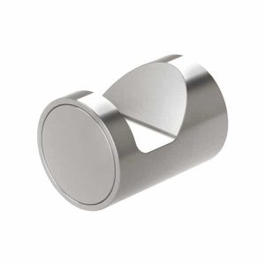 Vivid Slimline Robe Hook Brushed Nicke