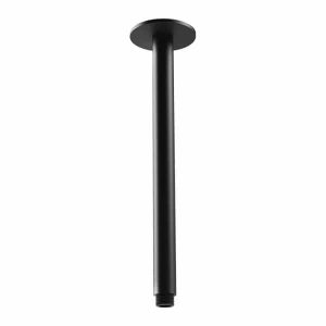 Vivid 300mm Ceiling Shower Arm Matt Black