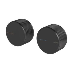 Axia Wall Top Assemblies Matt Black