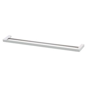 Gloss Double Towel Rail 800mm Chrome