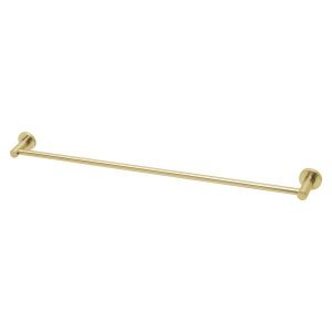 Radii 800mm Single Towel Rail RP Brushed Brass