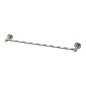 Radii 600mm Single Towel Rail RP Brushed Nickel
