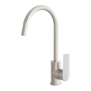 Arlo Sink Mixer Gooseneck Brushed Nickel