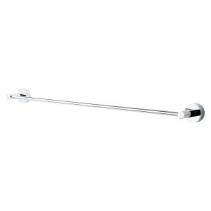 Vivid Single Towel Rail 760mm Chrome