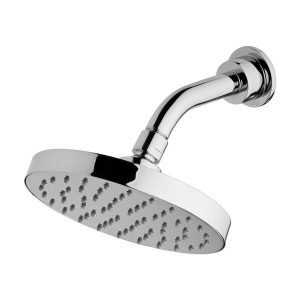 Vivid Slimline Shower Arm & 155mm Round Rose Chrome