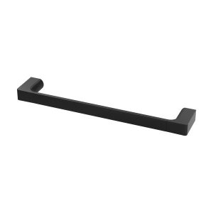 Gloss Hand Towel Rail Matt Black