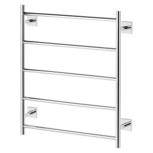 Radii Heated Towel Ladder Square Plate Chrome 550 x 740mm 