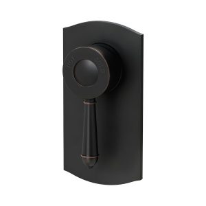 Nostalgia Shower Wall Mixer Black - Phoenix Tapware