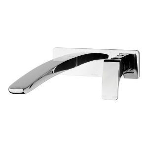 Rush Wall Bath Mixer Set 230mm Chrome.