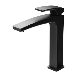 Rush Vessel Mixer Matt Black