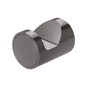 Vivid Slimline Robe Hook <strong>Brushed Carbon</strong>