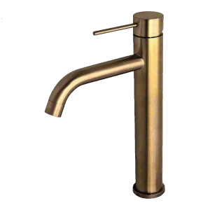 City Life Inox High Basin Mixer Brushed Bronze