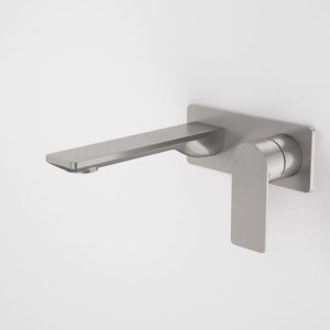 Urbane II Wash Basin/Bath Mixer Rectangle Cover Plate 180mm Gunmetal