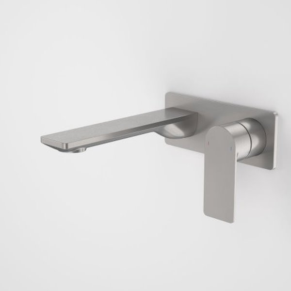 Urbane II Wash Basin/Bath Mixer Rectangle Cover Plate 180mm Gunmetal