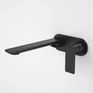 Urbane II Wash Basin/Bath Mixer Round Cover Plate 220mm Matt Black