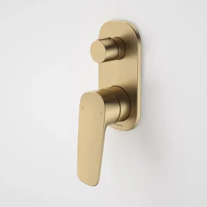 Contura II Bath/Shower Mixer with Diverter Brushed Brass