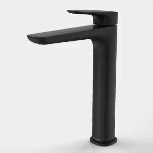 Caroma Contura II Tower Basin Mixer Matt Black