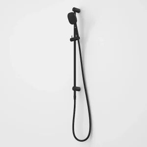 Caroma Contura II Rail Shower Matt Black