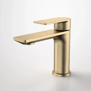 Caroma Urbane II Basin Mixer Brushed Brass