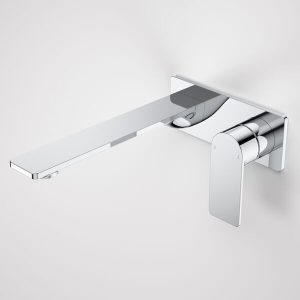 Urbane II Wash Basin/Bath Mixer Rectangle Cover Plate 220mm Chrome