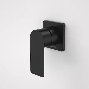 Urbane II Bath/Shower Mixer Square Cover Plate Matt Black