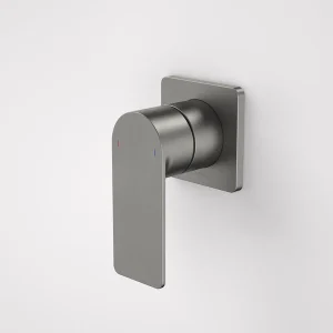 Urbane II Bath/Shower Mixer Square Cover Plate Gunmetal