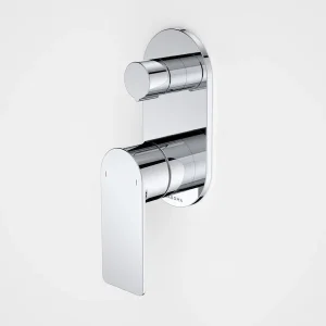 Urbane II Bath/Shower Mixer w/Diverter Round Cover Plate Chrome