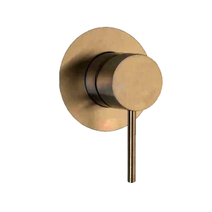 City Life Inox Shower or Bath Mixer Brushed Bronze