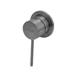 City Life Minimal Shower or Bath Mixer Gun Metal