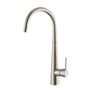 City Life Inox Boutique Kitchen Sink Mixer Brushed Nickel