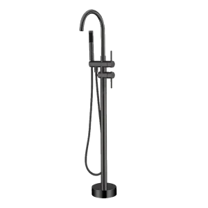 City Life Inox Bath Filler Hand Shower Diverter Gun Metal