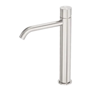 Nero Zen SS316L Tall Basin Mixer Handless Brushed Nickel