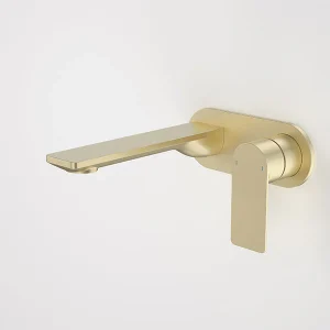 Urbane II Wash Basin/Bath Mixer Round Cover Plate 180mm Brushed Brass