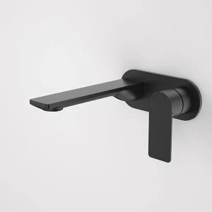 Urbane II Wash Basin/Bath Mixer Round Cover Plate 180mm Matt Black