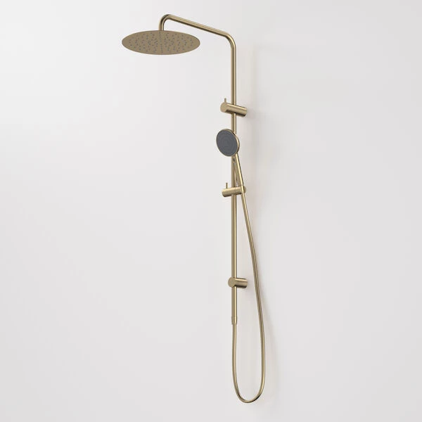 99630BB3A-Urbane-II-Rail-Shower-w300mm-Overhead-Hand-Shower-Brushed-Brass.webp
