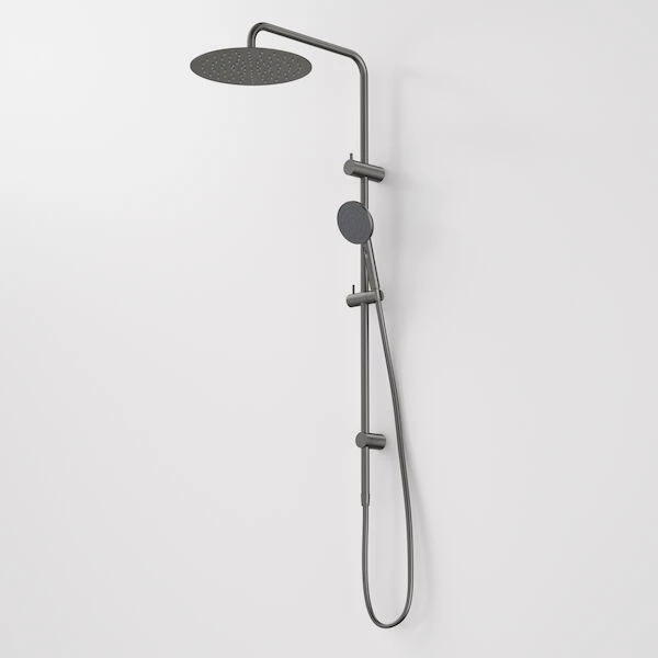 99630GM3A-Urbane-II-Rail-Shower-w300mm-Overhead-Hand-Shower-Gunmetal.webp