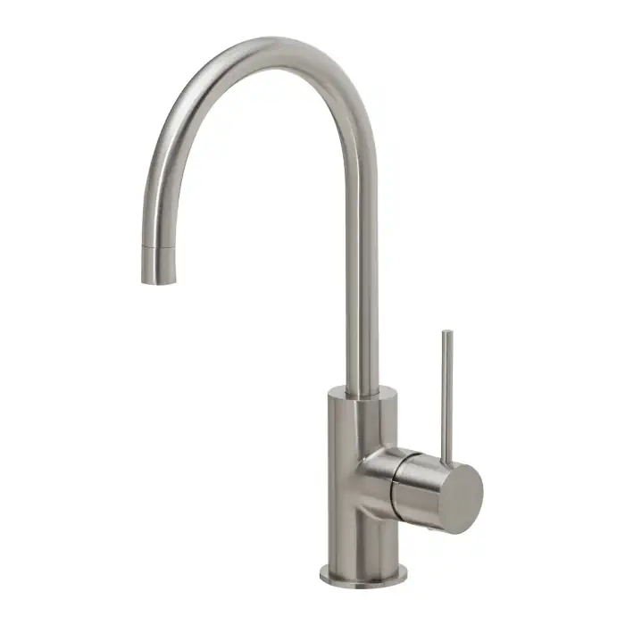 VS735_BN_Vivid_Slimline_Sink_Mixer_160mm_Gooseneck.webp