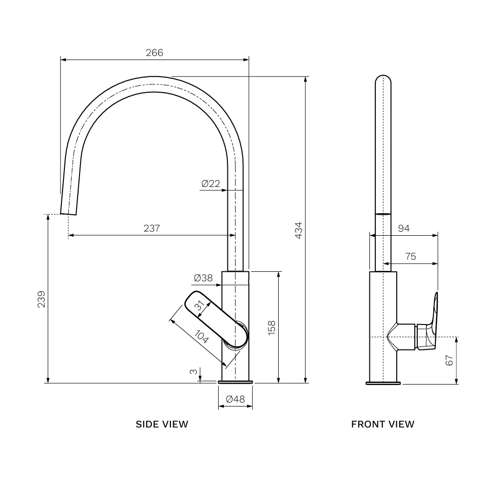 S2.07-1HR-Slim-II-Kitchen-Mixer-w-Round-Spout-Line-Drawing-web_1024x1024@2x
