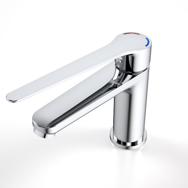 Caroma Opal Basin Mixer with Care Handle H/C - Chrome - LF - Image 3